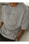 Stay Away Printed Cotton Fabric Men's Gray T-Shirt - 3