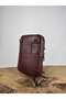 Genuine Leather Unisex Phone Bag, Leather Waist Bag, Multi-Compartment Leather Shoulder Bag - 6