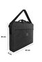Laptop Briefcase – Lightweight and Portable – Water Resistant, Suitable for Casual Office Use with Strap. - 3