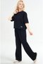 Girls Oversize Half Sleeve 100% Cotton Sports Bottom-Top Set