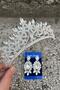 Grace Silver Bridal Crown and Three Shuttle Earrings Set – Wedding Evening Dress Accessory with Stones - 2
