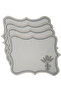 Nerina 4 Piece Luxury American Service Presentation Embroidered Cover Set Carefree Dowry Linen Set for 4 People - 3