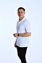 Regular Polo Neck T-Shirt White - 4