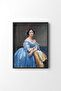 Portrait of Princess De Broglie - Black Frame