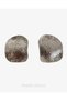 Pair of Crushed Plate 4.5 cm Women's Earrings