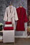 Honeycomb 10 Piece Family Set Women & Men Robe Set |   Soft, Absorbent |   Modern Design