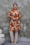 Judge Collar Brown Long Tunic - 4