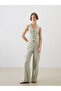 Xside V-Neck Linen Blend Women's Classic Vest (S5) - 2