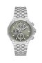 Silver Steel Cord Men's Wristwatch Fm11544Awt-A4 Functions Active 3Atm Waterproof