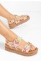 Vernysa multicolor platform sandals - 2