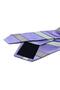 Kilnadur Style Lilac Line Pattern Italian Silk Tie Ik1955 - 3