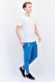 Men Slim Fit Trainning Jogger Pants, Slate Blue - 4