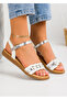 Sandale dama albe A010