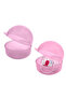 Soother Case Set of 2 – Pink & Blue, Hygienic Pacifier Storage, BPA-Free Baby Safe Box - 2