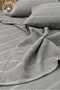 100% Cotton Double Layered Pique Set (1 Pique Blanket + 2 Covers) Anti-Sweat, Stylish Design - 3