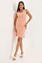 Zero Sleeve Camisole Slit Midi Dress Powder - 4