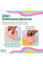 BabiesBasic Multi Purpose 2 in 1 Silicone Cup with Straw or a Snack Lid - Pink - 2