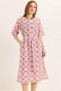 Pocket Belt Detailed Slit Woven Linen Dress White - 4