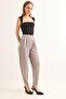 Carrot Model Double Button Palazzo Trousers Gray - 6