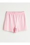 Pink Crew Neck California Printed Girl's T-Shirt and Shorts - 7