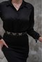 Butterfly Buckle Chain Belt Dress Belt Shirt Belt Coat Belt Trouser Belt