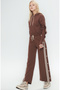 Girls Oversize Hooded 100% Cotton Long Sleeve Sports Tracksuit Set - 6