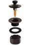 Lift and Turn Bathtub Drain Stopper, Fits 1-1/2 Inch or 1-3/8 Inch, Venetian Bronze - 4