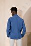 Collar Button Summer Thin Tulle Tulle 100% Modal Slimfit Shirt - 5