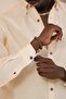 Collar Button Summer Thin Tulle Tulle 100% Modal Slimfit Shirt - 3