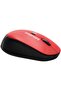 2.4G Wireless Mouse Tracker - USB Nano Receiver, 800/1200/1600 DPI, 10m Range (Red)