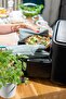 Air Fryer Round Dish 2.3L – Multi-Purpose Heat-Resistant Glass Dish for Air Frying & Baking - 5