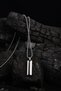 Men's Steel Necklace - Spotify Song Coded Flat Bar • in Lighted Box • for Lover • for Spouse • for Father - 3