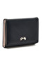 Black Ladies Square Wallet - 2