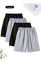 Men's Relaxed Fit Combed Shorts - 2
