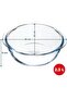 Air Fryer Round Dish 2.3L – Multi-Purpose Heat-Resistant Glass Dish for Air Frying & Baking - 3