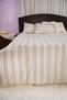 100% Cotton Hand-Woven Duvet Cover Set Double 200 X 260 cm - Blue Striped - 2