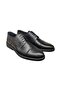 Bayclas Lace-Up Men's Genuine Leather Mid-Section Wrinkled Leather Fold Toe Model Thick Poly Sole Shoes - 3