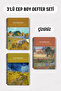 Set of 3 Pocket Size A6 Spiral Unlined Notebooks, Cardboard Cover 10X14 Cm, 50 Sheets 100 Pages