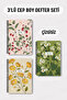 Set of 3 Pocket Size A6 Spiral Unlined Notebooks, Cardboard Cover 10X14 Cm, 50 Sheets 100 Pages