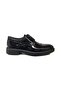 Bayclas Lace-Up Men's Genuine Leather Ankle Part Laser Printed Toe Fold Model Heeled Eva Sole Shoes