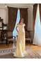 Off-Shoulder Draped Evening Dress - 2