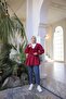 Elastic Kimono Tunic with Gathered Waist - 5