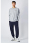 Icons Rib Cuff Pants Navy Blue Men's Sweatpants-220733-Bs501