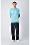Icons Ss Tee Blue Men's T-Shirt-220256-Bs184 - 4