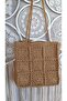 Handmade Straw Bag 26X28 cm – Summer Shoulder Bag
