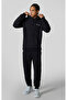 Icons Rib Cuff Pants Black Men's Sweatpants-220733-Kk001