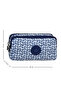 Crinkle Fabric Double Compartment Pencil Holder Pencil Case - 5