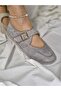Modern Style Genuine Suede Buckle Women's Shoes - 3