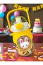 Cute Rabbit Model Children's Water Bottle and Flask Bpa Free Leakproof Durable Water Bottle with Hanger 900 ml - 5
