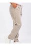 Men's Large Size Elastic High Waist Raw Cloth - 2